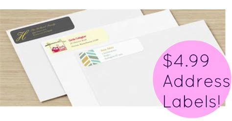 Vistaprint Deal: 140 Address Labels - $4.99 Shipped :: Southern Savers