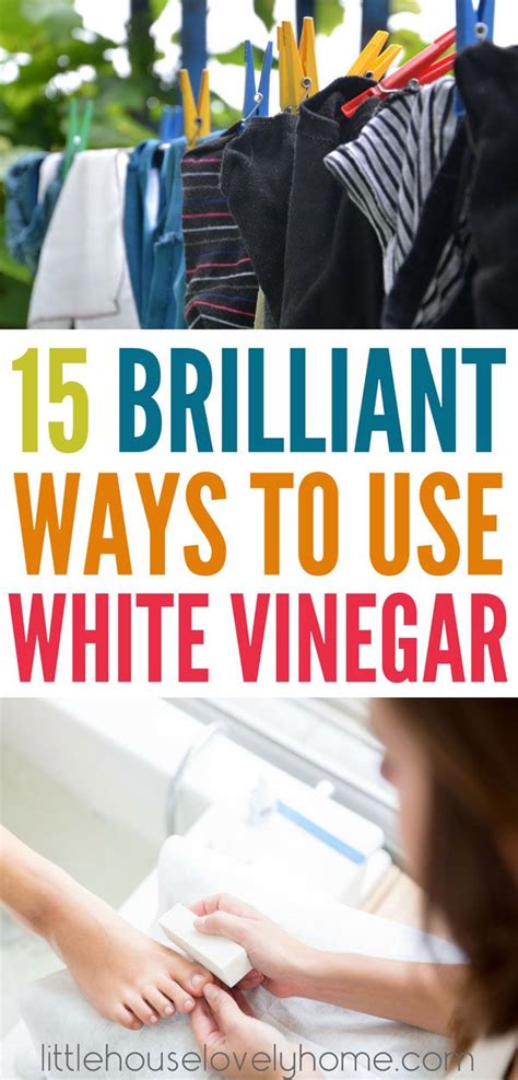 32 Brilliant White Vinegar Uses Around The Home White Vinegar Vinegar Uses Vinegar Cleaning