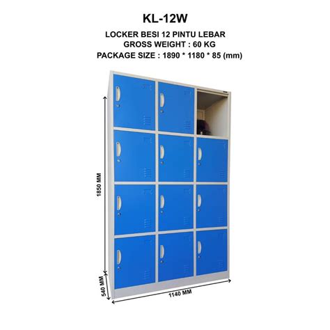 Jual Stationery Loker Locker Kozure Kl W Pintu Wide Shopee