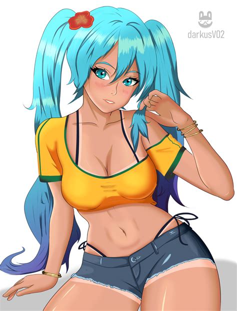 Brazilian Miku By DarkusV Hentai Foundry