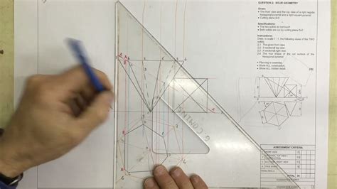 Solid geometry Gr12 2020 EGD exam - YouTube