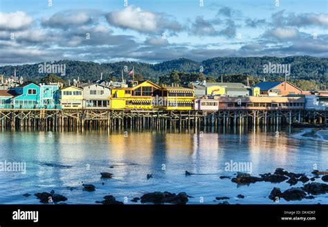 Fishermans Wharf And Monterey Bay Monterey California United States