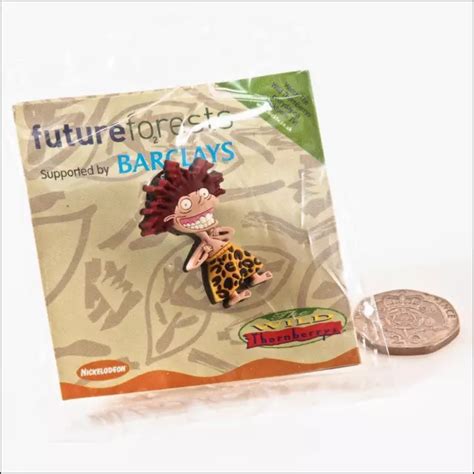 Future Forests Wild Thornberrys Donald Michael Charity Pin Badge Tie