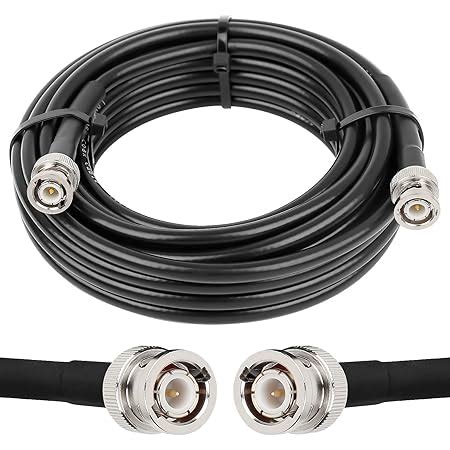 Amazon Superbat Sma Male To Bnc Male Cable Ft Pcs Rf Coax