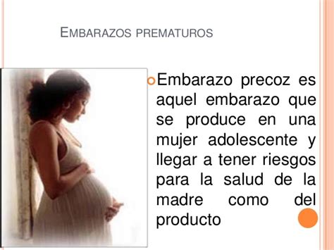 Embarazos A Los A Os Definici N De Embarazo Precoz