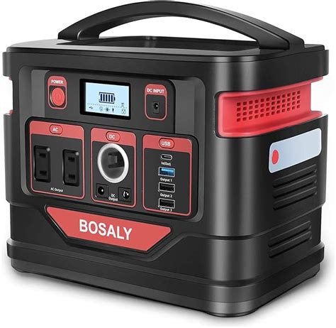 Bosaly Portable Power Station 296wh Cpap Charger Lithium Backup Battery Pack 110v