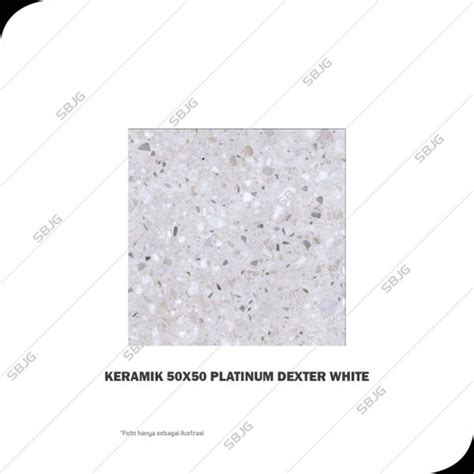 Keramik 50x50 Platinum Dexter White