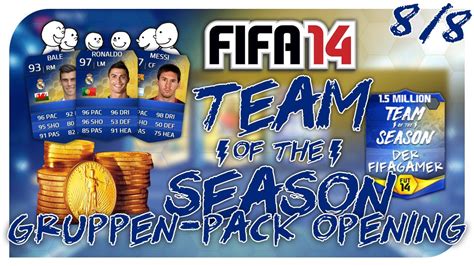 Fifa 14 UT TOTS 35K PACKS Pack Opening Letztes GPO HD YouTube