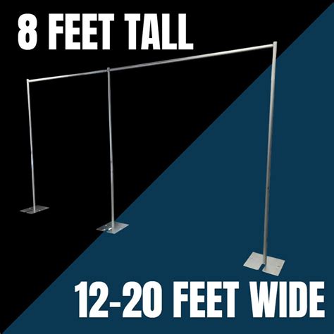 8 foot tall x 20 foot wide Framework Kit-8x20-FW