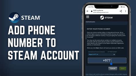 How To Add Phone Number To Steam Account Youtube