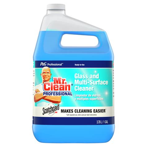 Mr Clean Scotchgard Glass And Multi Surface Cleaner Pandg Professional