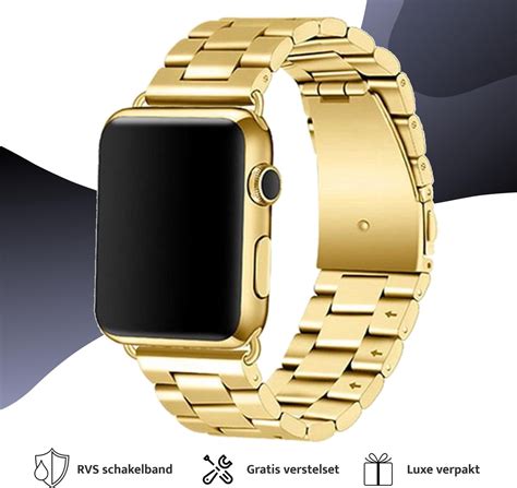 Goud Apple Watch Series En Se Smartwatch Horloge