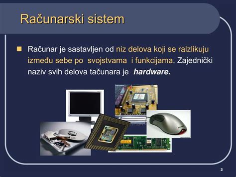 PPT R ačunarski sistemi PowerPoint Presentation free download ID