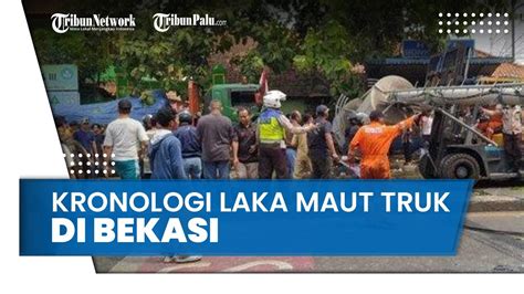 Kronologi Kecelakaan Maut Truk Kontainer Tabrak Halte Bus Hingga