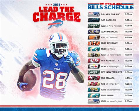 Buffalo Bills Schedule Wallpaper - WallpaperSafari