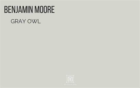 Benjamin Moore Gray Owl: A Bluish Light Gray - DIY Decor Mom