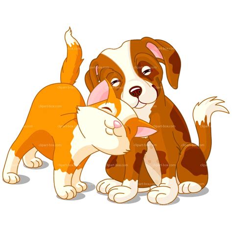 82 Dog And Cat Clip Art Clipartlook