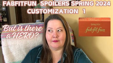 Fabfitfun SPOILERS Spring 2024 Customization 1 Spoiler YouTube