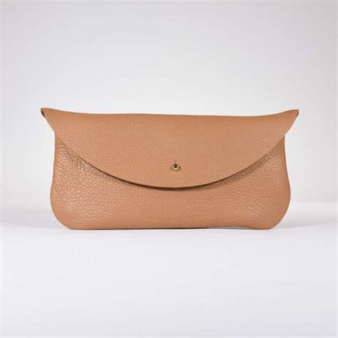 Champagne Clutch Bag And Purse Luxury Leather Clutches For Women