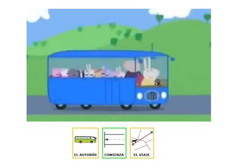 Peppa De Excursi N Al Museo En Autob S Con Pictogramas Arasaac Ppt