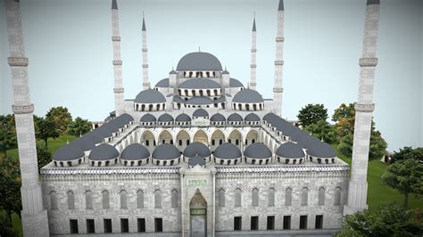 Blue Mosque - Sultanahmet Mosque - Buy Royalty Free 3D model by Görkem ...