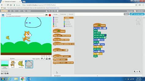 Scratch Programming Script Tab Motion Looks Sound Pen Events