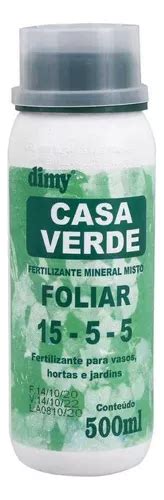 Fertilizante L Quido Concentrado Casa Verde Foliar Ml Dimy