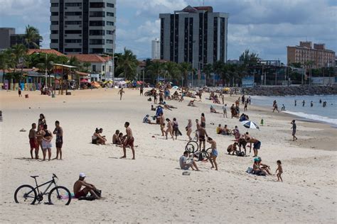 Maioria Das Praias De Fortaleza Est O Impr Prias Para Banho Cear G