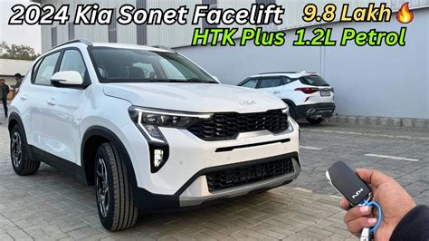 2024 Kia Sonet HTK Plus Full Detail Review New Updates Features