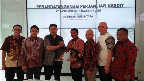 Mnc Bank Kucurkan Kredit Rp Miliar Kepada Koperasi Nusantara