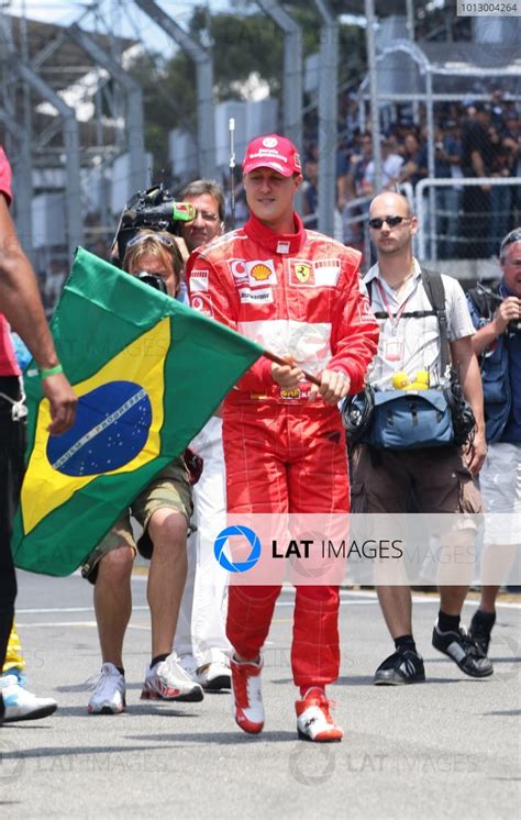 2006 Brazilian Grand Prix Sunday Race Interlagos Sao Paulo Brazil