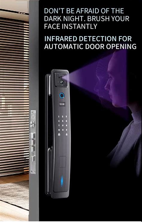 Aidmi Automatic 3d Face Recognition Fingerprint Electronic Smart Door