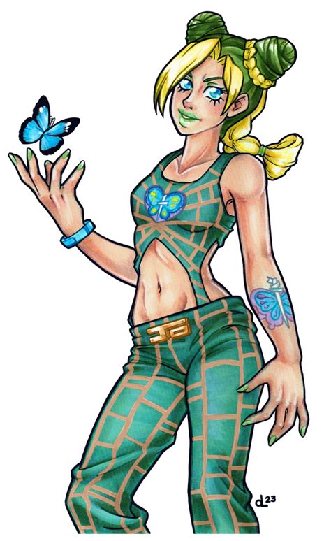 Jolyne Cujoh By Dess Arts On Deviantart