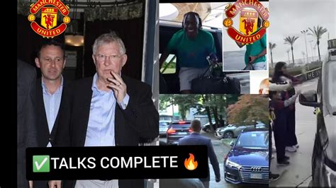 Talks Done Ferguson Completes Talks With Man United Target Signing