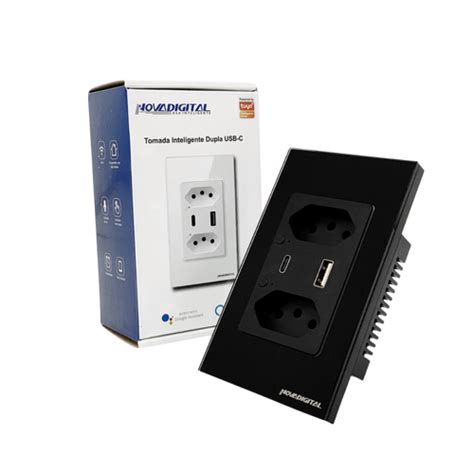 Comprar Tomada Inteligente Wifi Porta Usb Tipo C Tomada De Parede