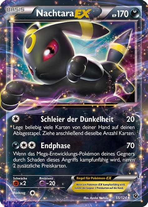 Nachtara EX 55 124 Wert Bild Künstler Seltenheit Pokemonkarte de