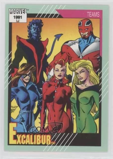 1991 IMPEL MARVEL Universe Series II Teams Excalibur 155 0bn8 EUR 1 18