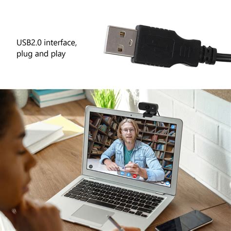 Webcam Usb Hd 1440p Desktop Computer Laptop Universal 360° Rotating Camera B Gs0 7090143867076