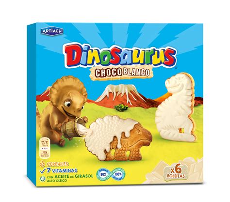 Galleta De Chocolate Blanco Dinosaurus 264g Ahorramas