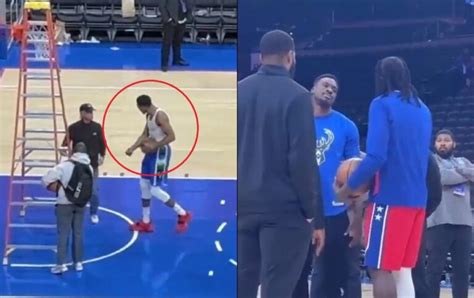 Video Shows Montrezl Harrell Threatening To Fight Giannis Brother