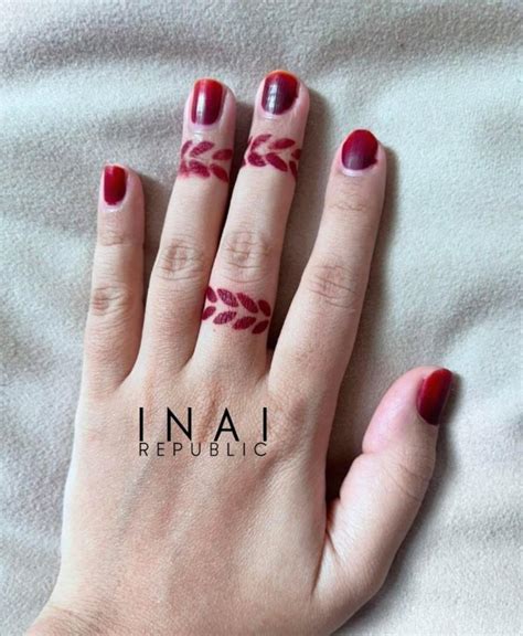 Inai Republic Mommy Maroon 10ml Beauty Personal Care Hands