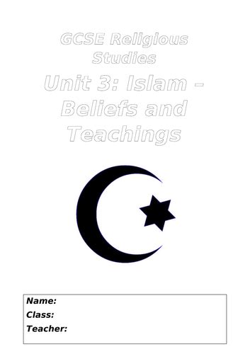 Islam Beliefs And Teachings Booklet Teaching Resources