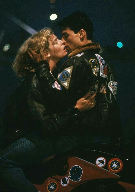 Charlie And Maverick Kelly Mcgillis And Tom Cruise Top Gun 1986 Top