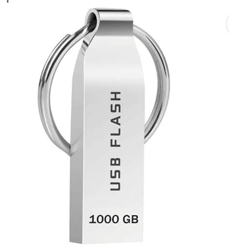 USB Flash Drive 1TB Memory Stick Metal Thumb Drive USB 3.0 Flash Drives ...