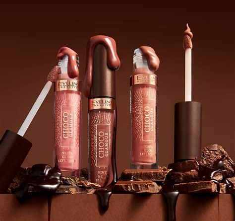 Eveline Choco Glamour Pomadka W P Ynie Z Efektem Glossy Lips Toffe