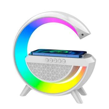 Lumin Ria G Speaker Caixa Som Carregador Indu O Rgb Bt Relet Caixa