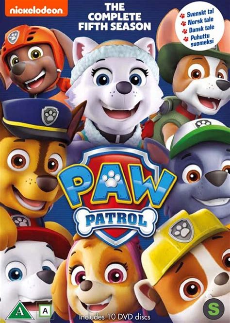 Paw Patrol · Paw Patrol The Complete Fifth Season (Dv (DVD) (2021)