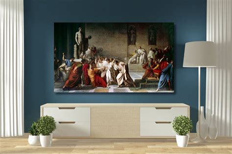 The Death of Caesar Poster/canvas Art Print,jean-léon Gérôme's 'the ...