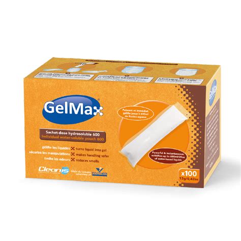 Sachet Hydrosoluble Super Absorbant Gelmax® Cleanis