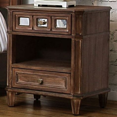 Millwood Pines Massasoit Solid Manufactured Wood Nightstand Wayfair